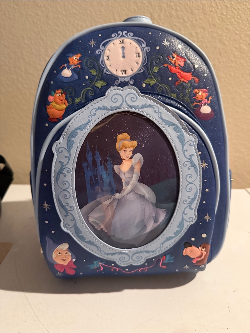 Loungefly Disney Cinderella 75th Anniversary Lenticular Mini Backpack NWT